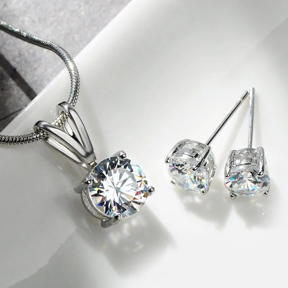 Necklace Earrings Set - Picture 2 of 5
